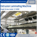 Extrusion Coating Laminating Machine un singur sistem T-Die